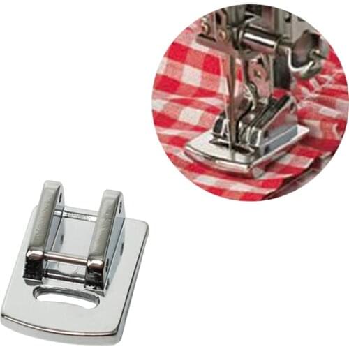 1pc Cloth Pleating Presser Foot for Home Sewing Machine Special Use Fine Pleats Sewing Foot Singer Janome DIY Sewing Accessories