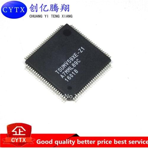 2PCS TSUMV59XE-Z1-SB TSUMV59XE-Z1 TSUMV59XE TSUMV59 QFP128 IC LCD CHIP IN STOCK