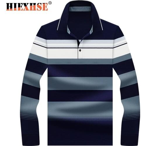 2020 New Autumn Arrival Long Sleeve Polo Shirt Men High Quality Stylish Embroidery Brand Polo Shirts Casual Business Cloth 8703