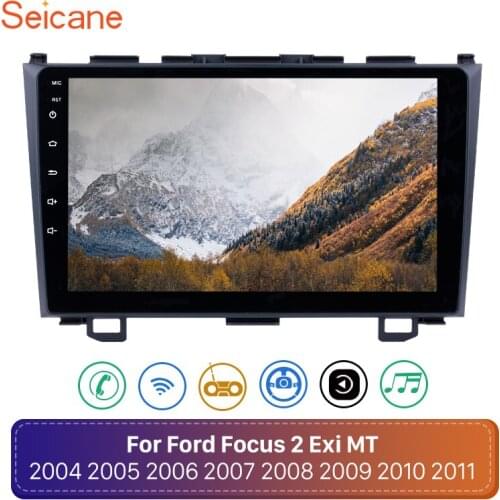 Seicane Android 10.0 2Din Car Radio Quad-Core WiFi HD Touchscreen Multimedia Player For Honda CRV 2006 2007 2008 2009 2010 2011