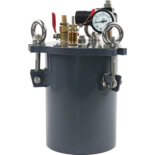8L 304 stainless steel carbon steel pressure tank, distributor tank, dispensing bucket, with safety valve, regulating valve