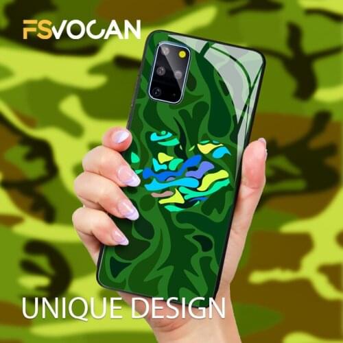 Camouflage Color Phone Case For Samsung Galaxy S20 FE S21 Plus A71 70 A51 50 S10 Note 20 10 Ultra Soft Silicone TPU Back Cover
