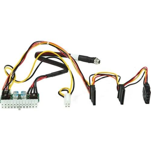 DC 12V Input 24Pin Pico ATX 150W Switch PSU Mini ITX Power Supply Module 4Pin CPU, DC 12V 150W Power Supply Module