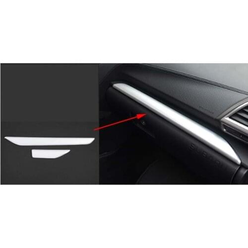 Interior Car Dashboard Middle Decoration Matte Cover Trim for 2019-2021 Subaru Forester Center Control Panel Strips Style
