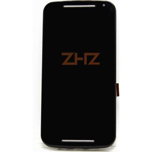 For Motorola Moto G2 XT1063 XT1068 XT1069 LCD Display Screen with Touch Digitizer Assembly With Frame