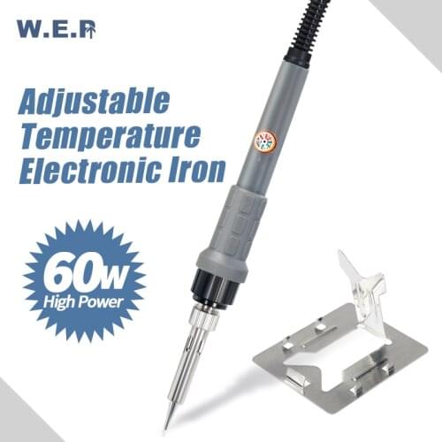 WEP 947-II 110V 220V Electric Soldering iron Temperature Ajustable Mini Handle Soldering Iron