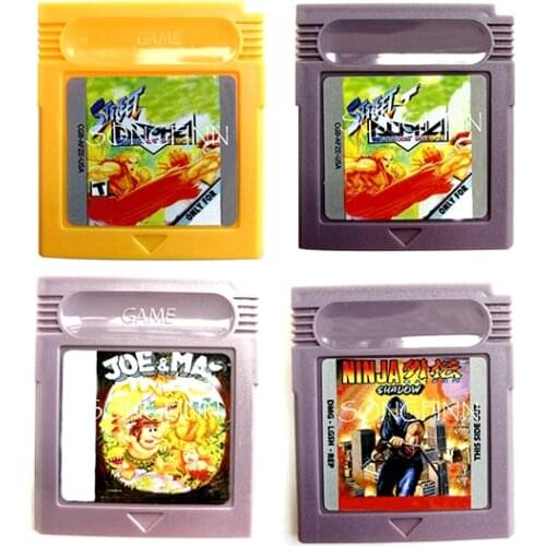 Street Alpha Joe & Ma Gaiden Shadow Memory Cartridge for 16 Bit Handheld Video Game Console Card Accessories