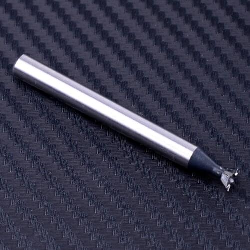 LETAOSK 6mm x 60 Degree 6 Flutes HSS High Speed Steel Dovetail Cutter Groove End Mill Bit Router Tool
