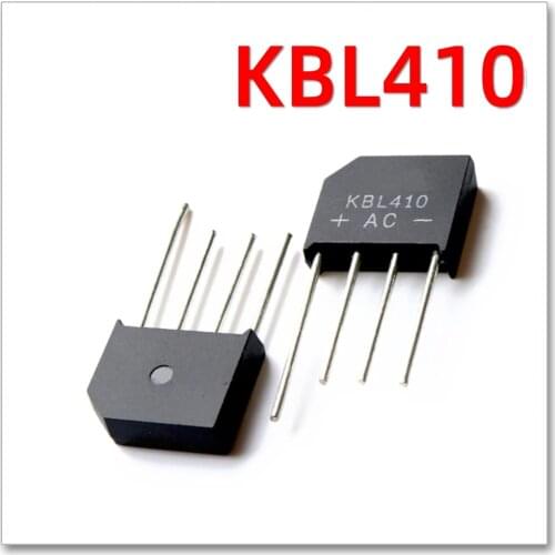 10pcs/lot KBL410 Bridge Rectifiers