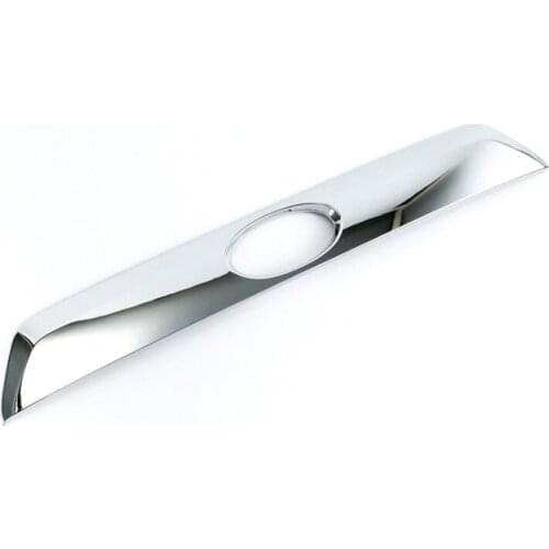 Car Rear Trunk Door Strip Cover Trim Styling For Subaru XV 2018 Car-styling Mouldings Accessory ABS Bright Silver