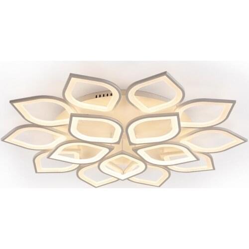 New Acrylic Modern Led Ceiling Chandelier Lights for Living Room Bedroom Home Lights Warm and Romantic