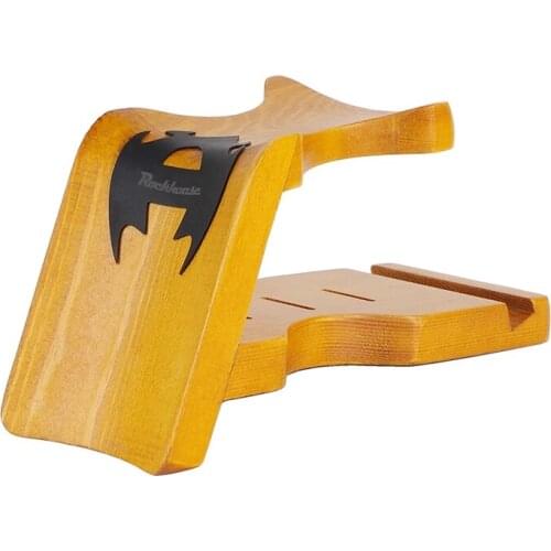 Rockhouse Guitar Neck Rest Cradle Guitar Neck Support Pillow Guitar Standfor Repairing, Strings Changing with Phone Stand
