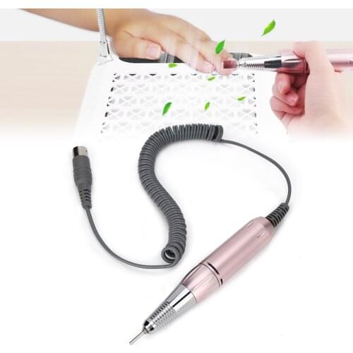 Professional Electric Nail Art Drill Pen Handle File Polish Grind Machine Manicure PedicureTool Nail Drill Accessory Replace Pen