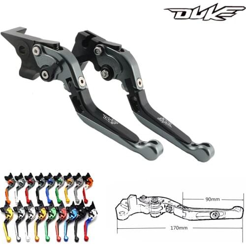 Motorcycle Extendable Folding CNC Motorcycle Adjustable Clutch Brake Levers for KTM 200 Duke Duke200 2014 2015
