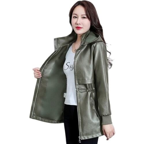 Wenfly Women's Leather Jackets
