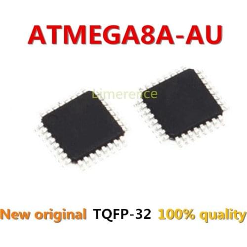 5PCS/LOT New ATMEGA8 ATMEGA8A-AU TQFP32 Instead of (ATMEGA8L-8AU and ATMEGA8-16AU )Support the BOM one-stop supporting services