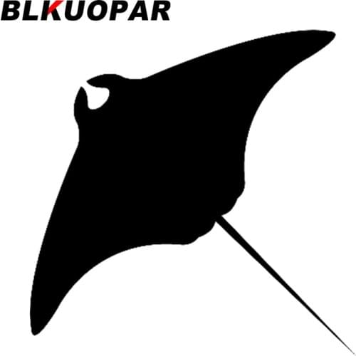 BLKUOPAR for Manta Car Stickers Creative Fashionable Decals Waterproof Windshield Windows Decor Car Door Protector DIY