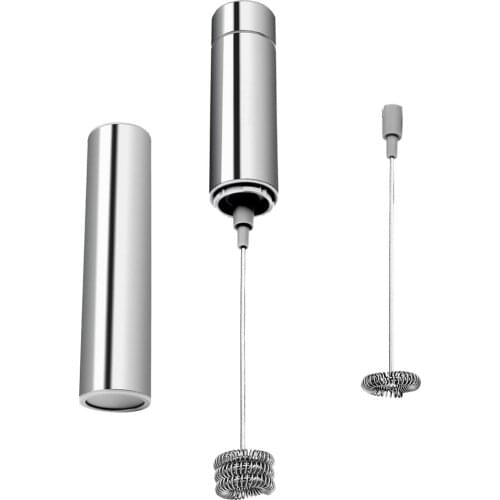 Electric Milk Frother Drink Foamer Whisk Mixer Stirrer Coffee Stainless