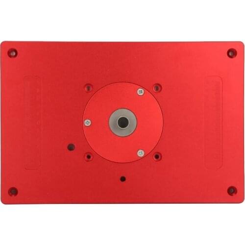 1 pcs Trimming Machine Flip Plate Electric Wood Milling Guide Table Chamfering Board Woodworking Tool Drill Chuck