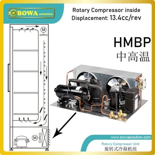 3/5HP air cooled condensing unit with rotary comperssor is the perfect choice for walk-in cold room and chillers, freezers