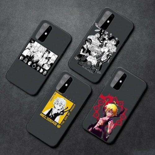 Nanatsu no Taizai Seven Deadly Sin Phone Case For Samsung A32 A51 A52 A71 A50 A12 A21S S10 S20 S21 Plus Fe Ultra
