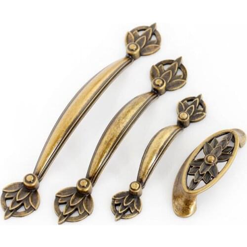 Classical style Bronze Antique Style Drawer Cabinet Pull Handle