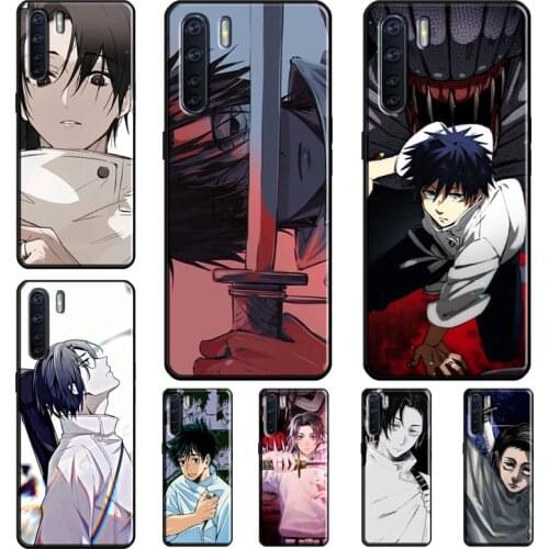 Yuta Okkotsu Jujutsu Kaisen Anime Cover For OPPO A52 A72 A15 A5 A9 A31 A53 2020 A83 A1K A5S Reno 4 2 Z Find X2 X3 Pro Case