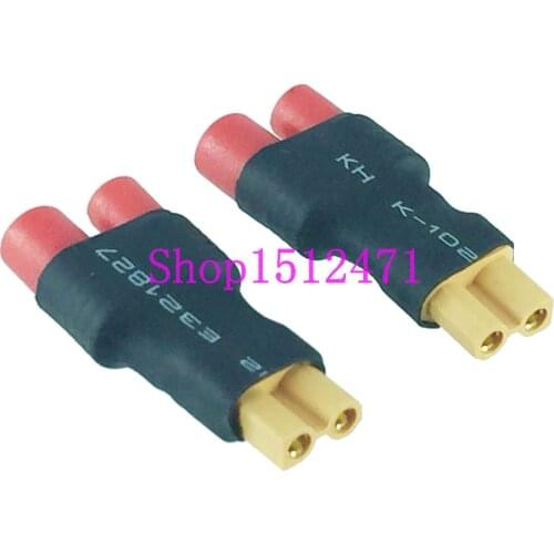 2pcs XT30 XT-30 Female to HXT 3.5mm Female No wire connector for Syma X8 X8G X8C Battery