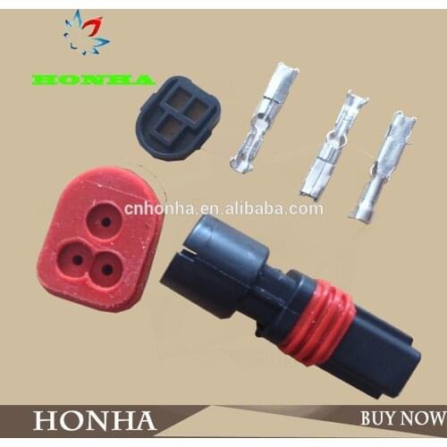 3 hole jacket car equipped with connectors car connector with terminals DJ7037B-1.5-21