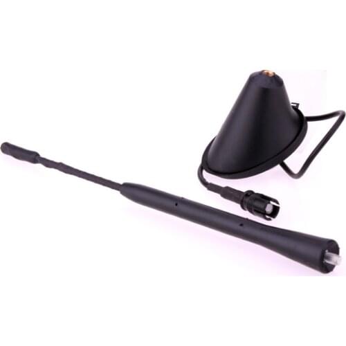 Car Accessories Arrival 9" Whip Roof Mast AM/FM Aerial Antenna + Base For VW Jetta Bora Golf Polo MK4 Passat B5 Audi Most Car