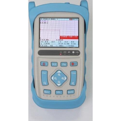 Free Shipping Chinese high quality cuteOTDR Single mode 1310/1550nm, dynamic range 28dB/26dB ready in stocks