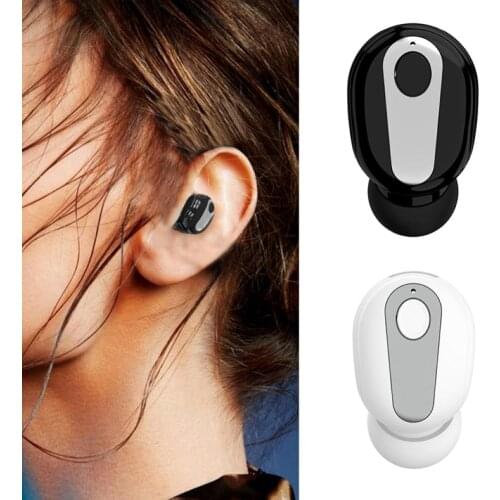 2021 Newest 1Pc S9 mini ear 5.0 bluetooth headset wireless in-ear sports headset hands-free stereo microphone with microphone