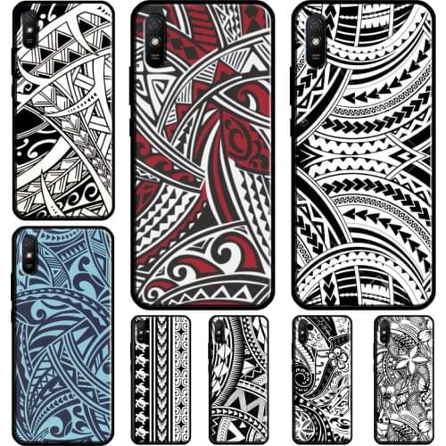 Maori Polynesian Samoan Tribal For Redmi Note 10 Pro Cover For Redmi Note 9 8 Pro 8T 7 9S Case For Redmi 9A 9T 9 9C 8A 7A