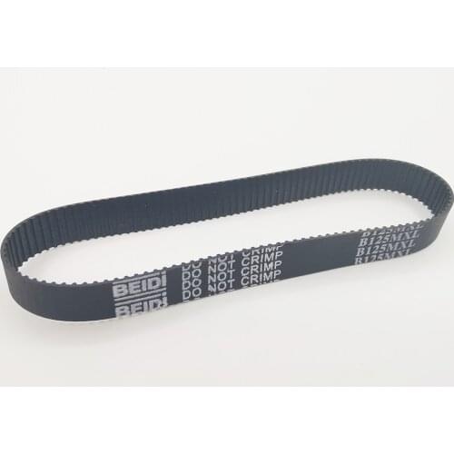 Black Rubber MXL Type 352MXL-425MXL( B440MXL-B532MXL) Timing Pulley Belt 2.032mm Picth 6/10mm Width Synchronous Belt