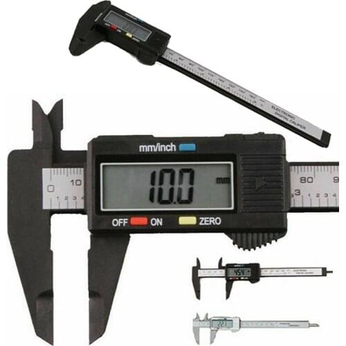 6'' Digital Vernier Caliper 150mm Stainless Steel Micrometer Electronic Tool