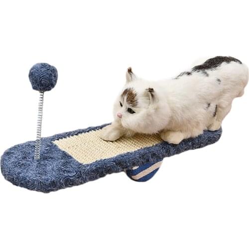 Creative Fashion Cat Toy Multi-Purpose Seesaw Cat Scratching Board Kitten Table Pet Interactive Toy Kitten Game Platform