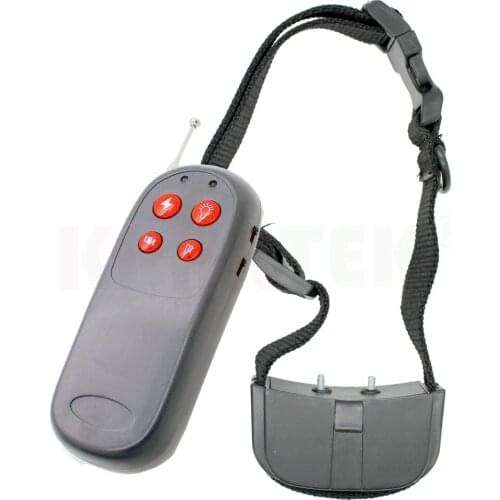 Remote Vibration Shock Anti Barking Dog Training Collar 4 in 1