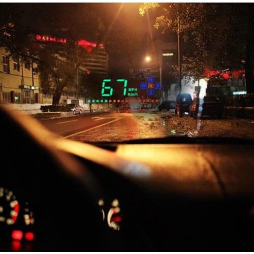 GPS car Speed Projector windshield head up display Electronics car gadgets Automobile HUD Rise Monitor OBD 2 Driving Computer