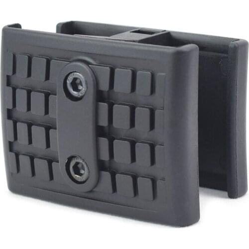 ActionUnion Tactical MP5/MP7 Mag Coupler Magazine Parallel Connector Adjustable Clamp Clip Link Parallelizer Base Hunting