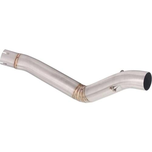 Slip On Motorcycle Exhaust Mid Connect Pipe Delete Catalyst Stainless Steel Exhaust System For Benelli 502C All Years
