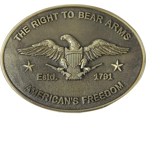 Western Cowboy Zinc Alloy Eagle Wing Buckle