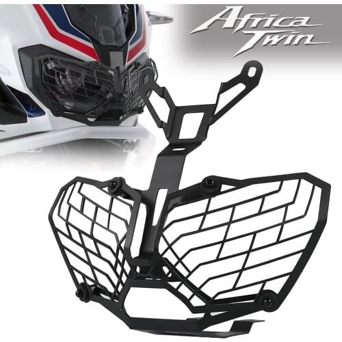 For HONDA CRF1000L CRF 1000L Africa Twin ADV/Adventure Sports Motorcycle Headlight Protector Grille Guard Lense Cover Protection