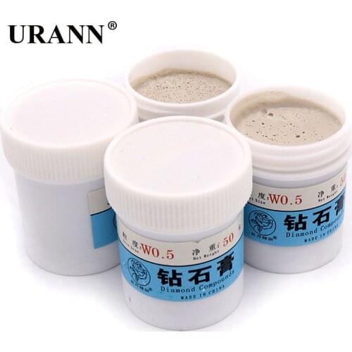 50g/pc Emerald Agate Crystal Ceramic Alloy Gypsum Metal Grinding Tool Diamond Polishing Lapping Paste Jade Polishing Paste