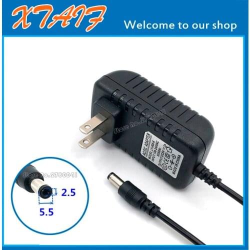 2A AC Converter Adapter for DC 6V 1.2A 1200mA Power Supply Charger 5.5 x 2.1mm US Plug