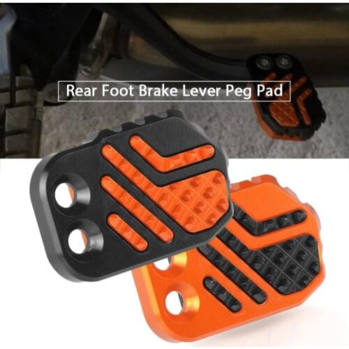Motorcycle Accessories For 790 990 Adventure/S/R Foot Brake Lever Pedal Enlarge Extension Rear Brake Peg Pad Extender 690 Enduro
