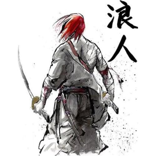 Diamond Embroidery Japanese samurai 5D DIY Diamond Painting Full Square Mosaic Picture Of Rhinestone Home Decoration Gift