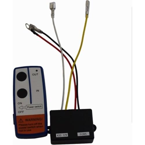 Free Shipping 12V Electric Winch Wireless Remote Control & Receiver Kit For Car Truck ATV
