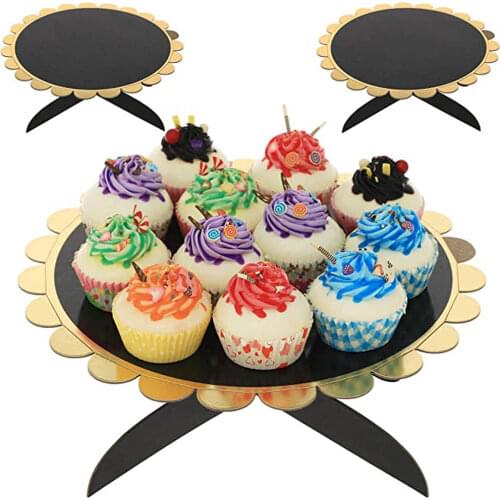 Paper Layer Cake Holder Cupcake Holder Disposable Dessert Table Reusable Childrens Birthday Wedding Party Cake Decoration Tool