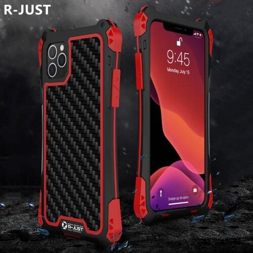 For Iphone 11 Pro Max Cover Case Luxury Hard Metal Tpu Silicone Hybrid Shockproof Armor Back Cover Phone Case For Iphone 11 Capa