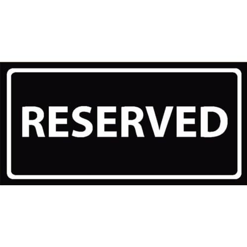 Black White Reserved Travel Beach Towel Cool Funny Reserved Lightweight Sports Towels Microfiber Shower Towel for Bath Camp Gift